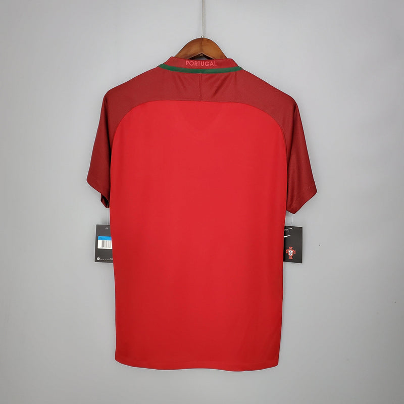 Camisa Retrô Seleção Portugal 2016 Home