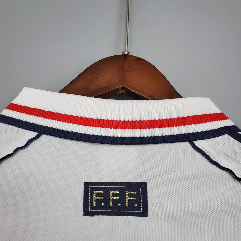 Camisa Retrô Seleção França 1998 Away
