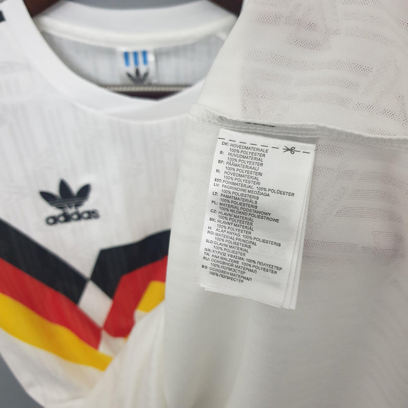 Camisa Retrô Seleção Alemanha 1990 Home