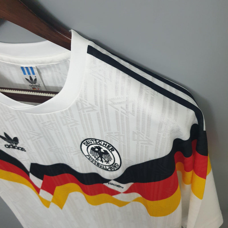 Camisa Retrô Seleção Alemanha 1990 Home