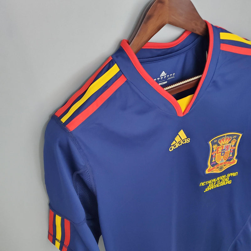 Camisa Retrô Seleção Espanha 2010 Away