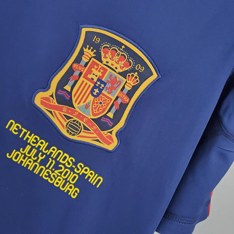 Camisa Retrô Seleção Espanha 2010 Away