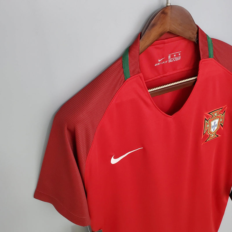 Camisa Retrô Seleção Portugal 2016 Home