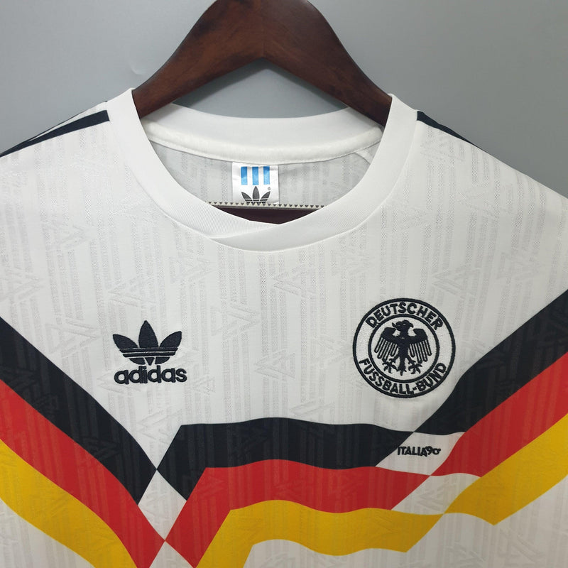 Camisa Retrô Seleção Alemanha 1990 Home