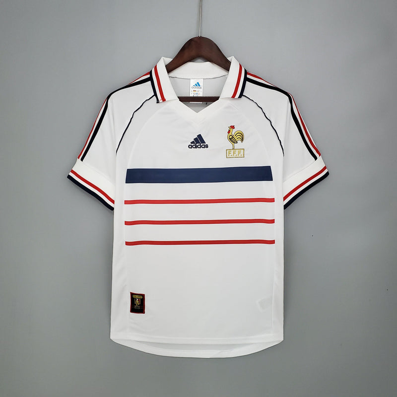 Camisa Retrô Seleção França 1998 Away