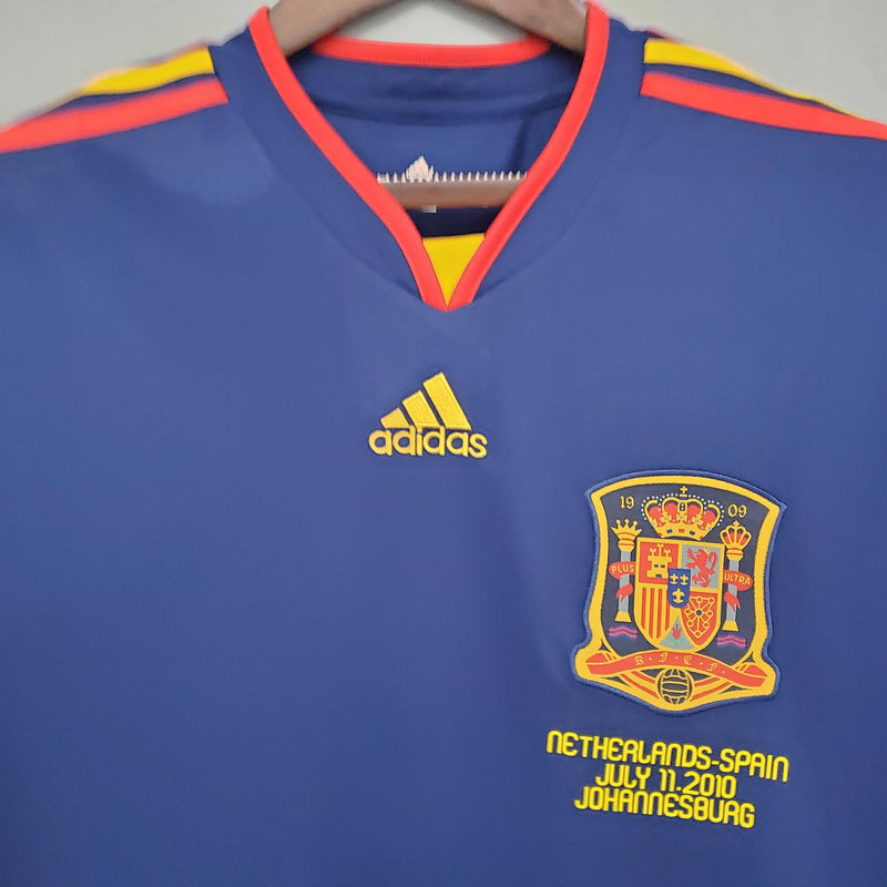 Camisa Retrô Seleção Espanha 2010 Away