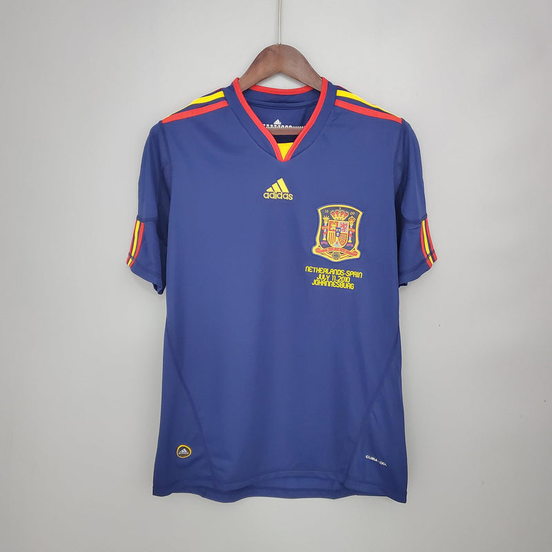 Camisa Retrô Seleção Espanha 2010 Away