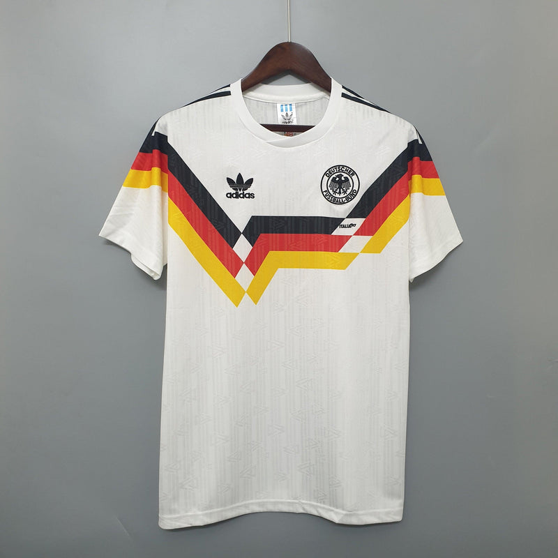 Camisa Retrô Seleção Alemanha 1990 Home