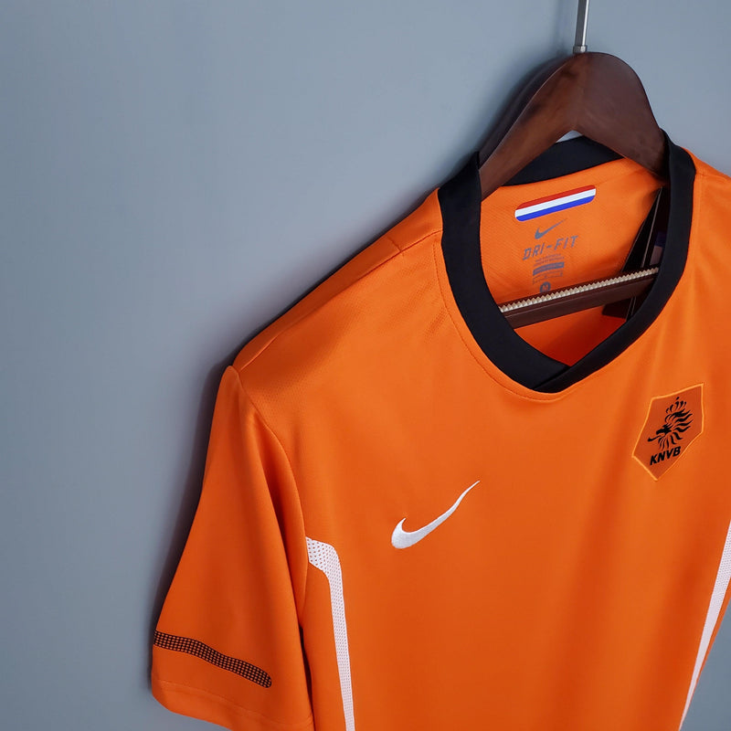 Camisa Retrô Seleção Holanda 2010 Home